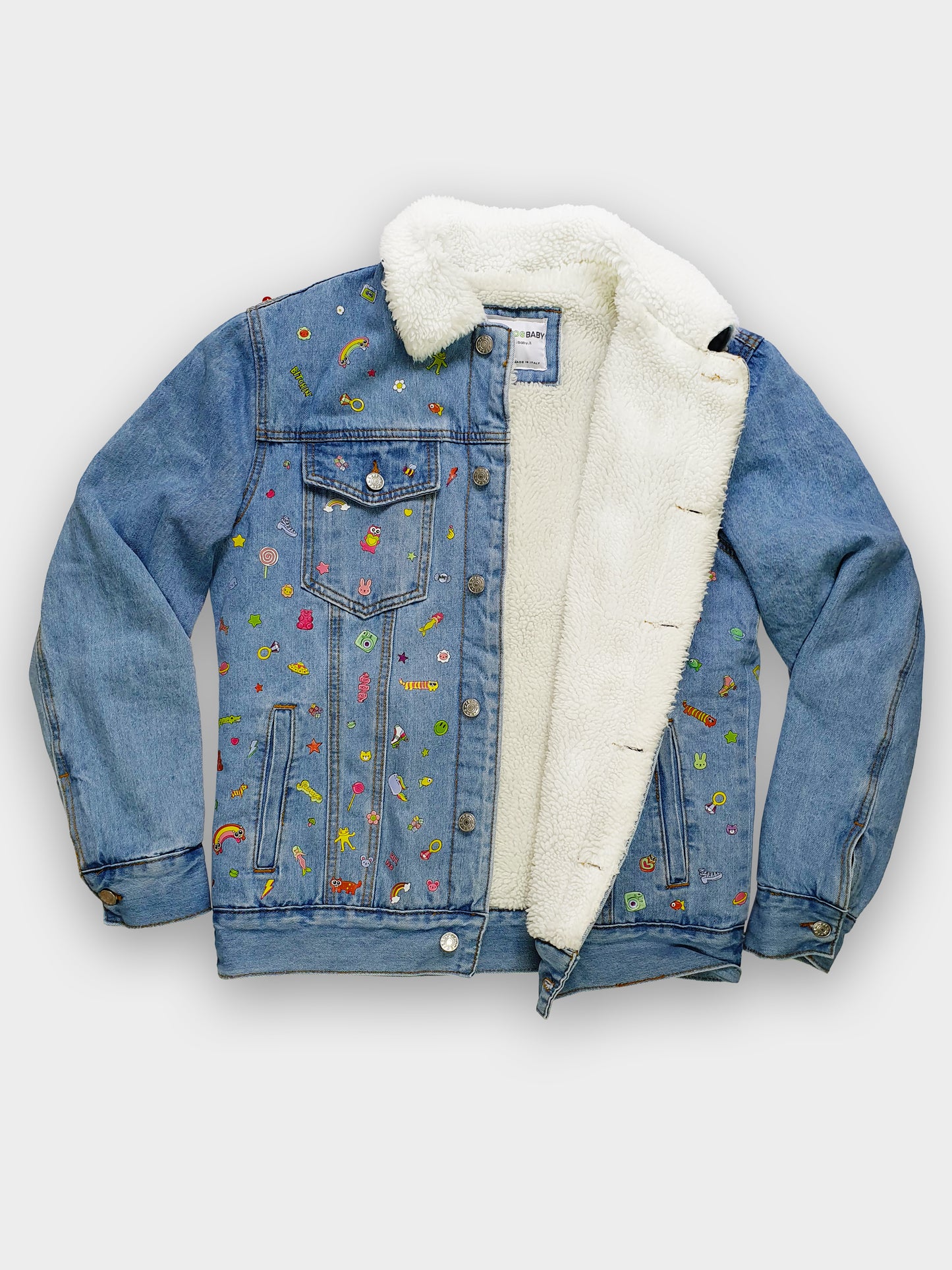 STICKERS Denim Jacket