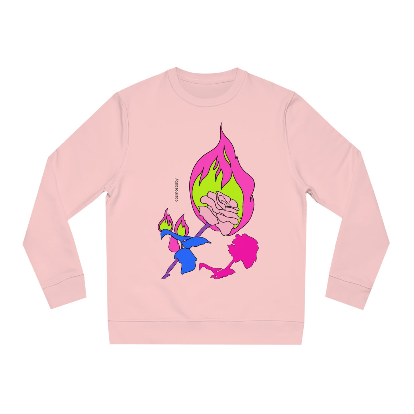 ROSE ON FIRE sweatshirt